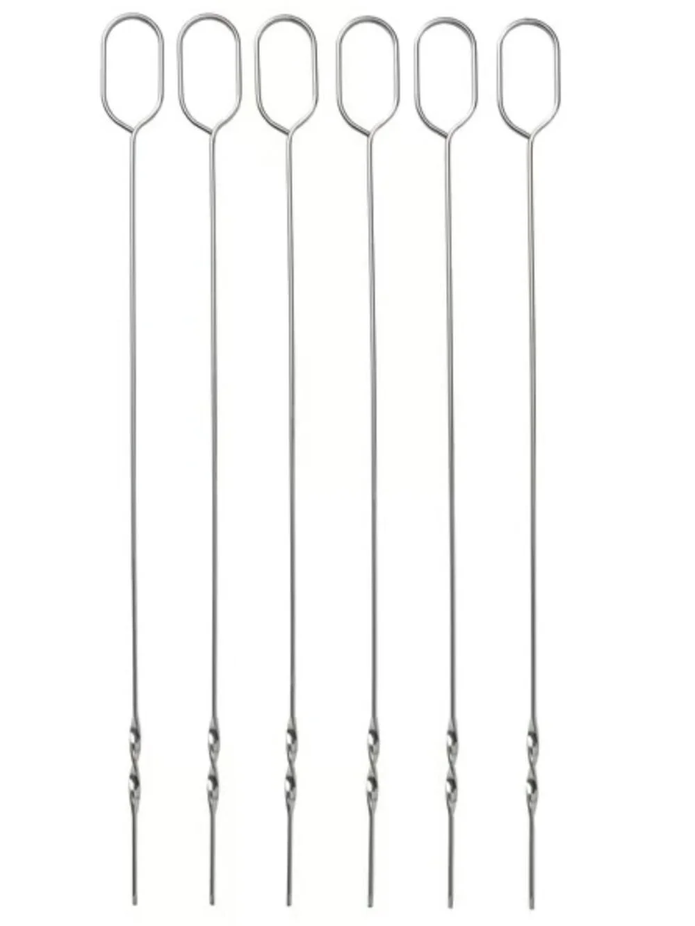 GRILLTIDER 406.137.62 Skewer, stainless steel, 12 